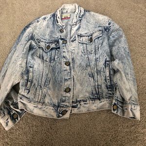 Vintage 80s denim jean jacket